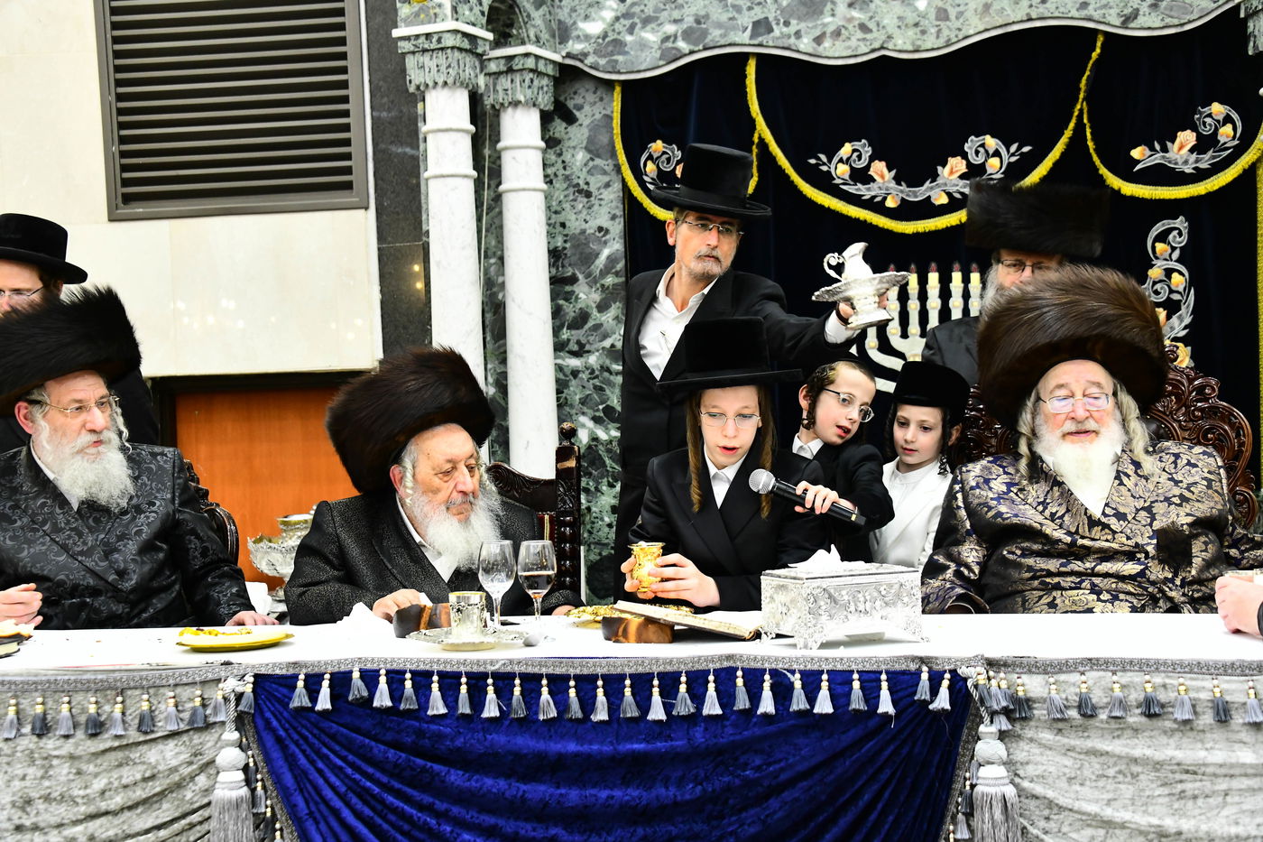 שמחת בר המצווה בחצה"ק ספינקא - נאראל 