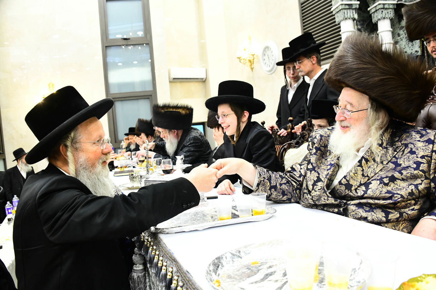 שמחת בר המצווה בחצה"ק ספינקא - נאראל 