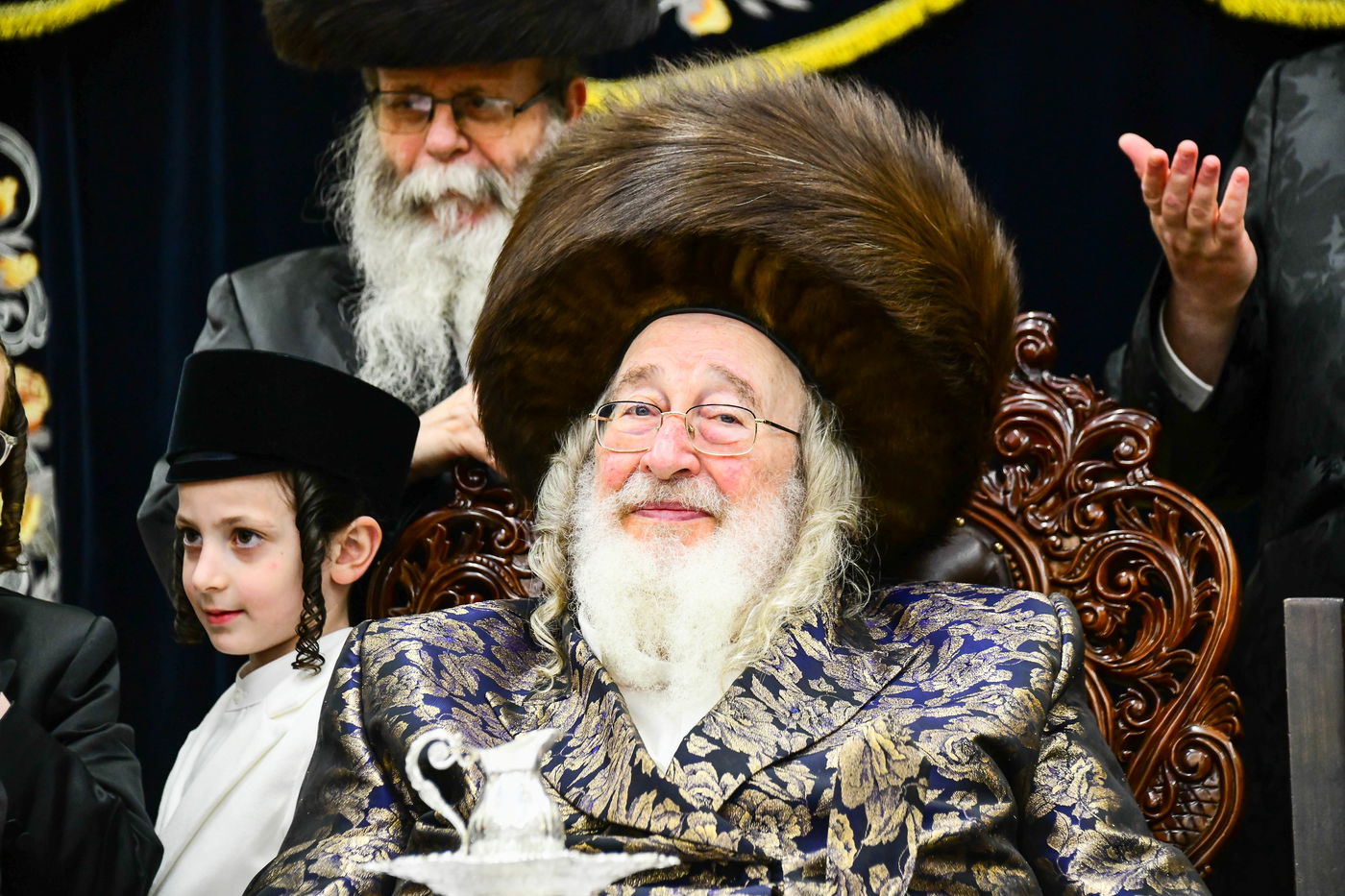 שמחת בר המצווה בחצה"ק ספינקא - נאראל 