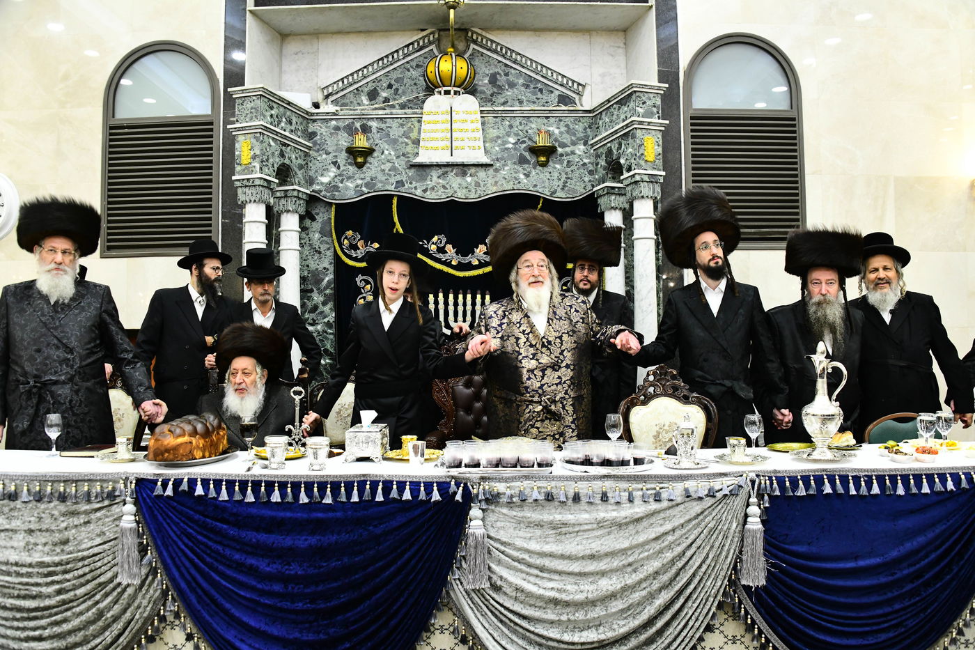 שמחת בר המצווה בחצה"ק ספינקא - נאראל 