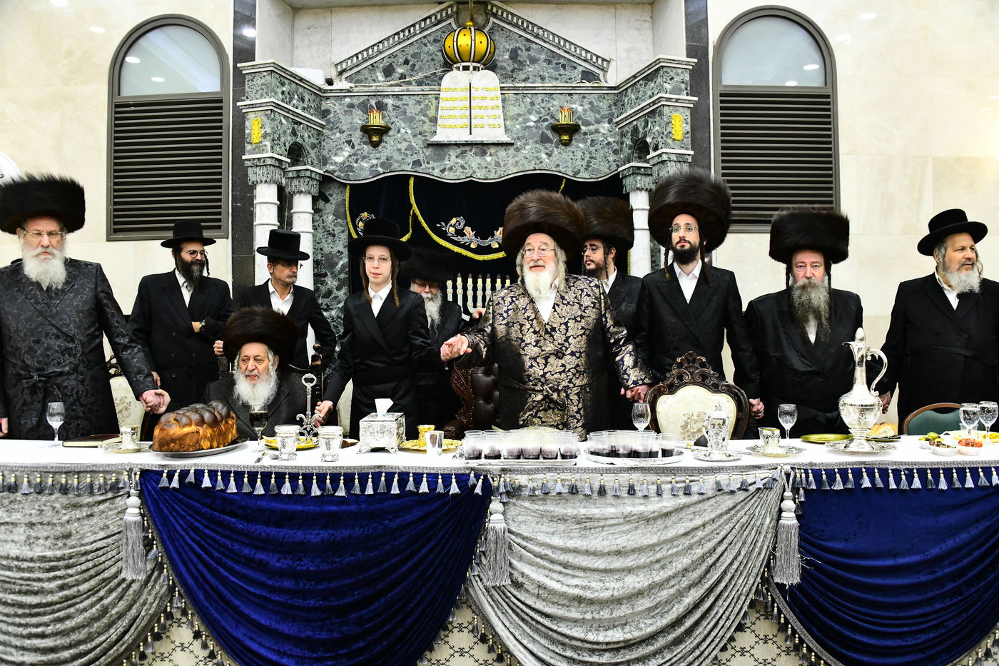 שמחת בר המצווה בחצה"ק ספינקא - נאראל 