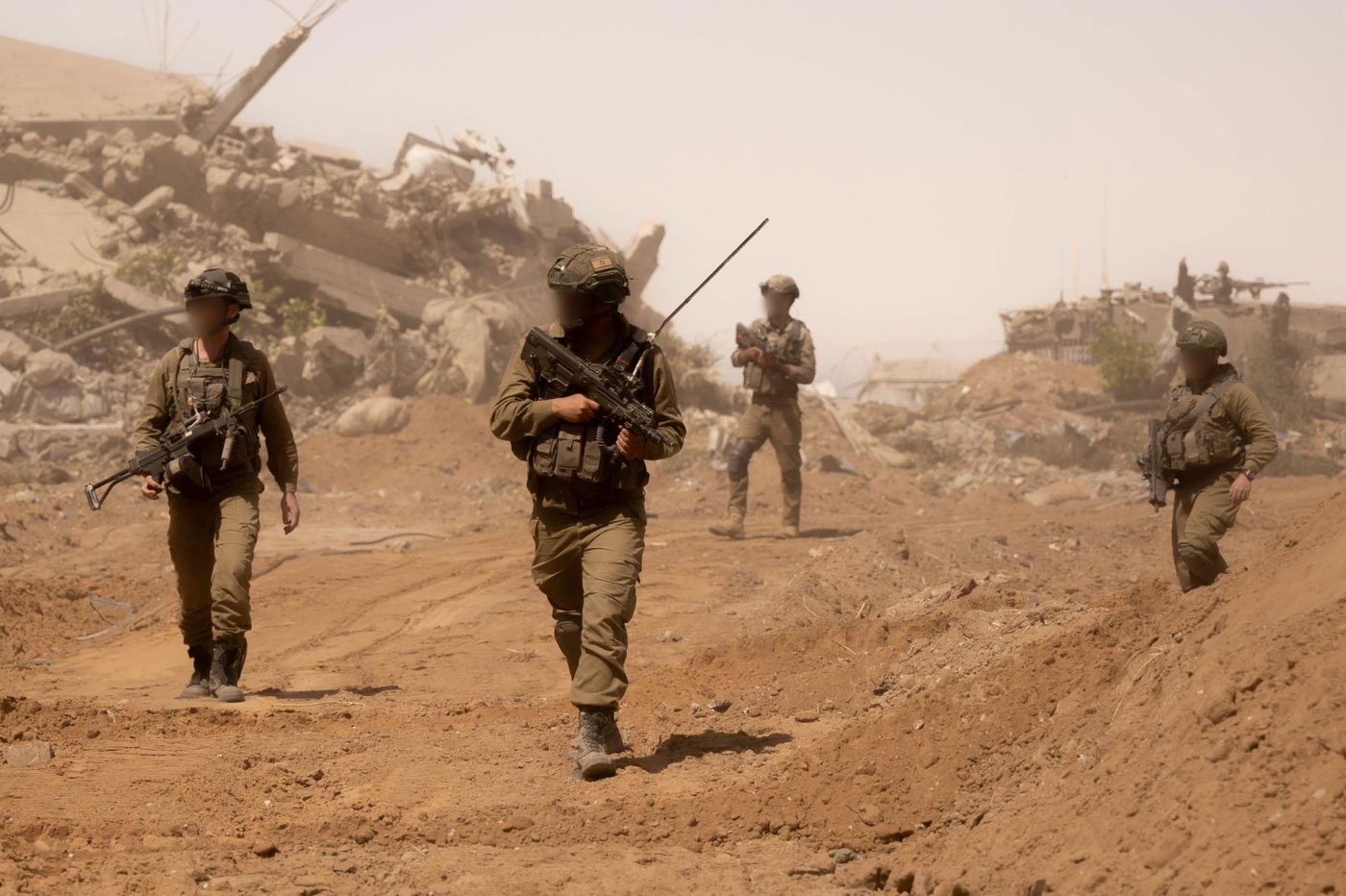 לוחמי צה"ל ברצועה