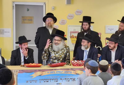 האדמו"ר מויז'ניץ בית שמש בביקור בברזיל