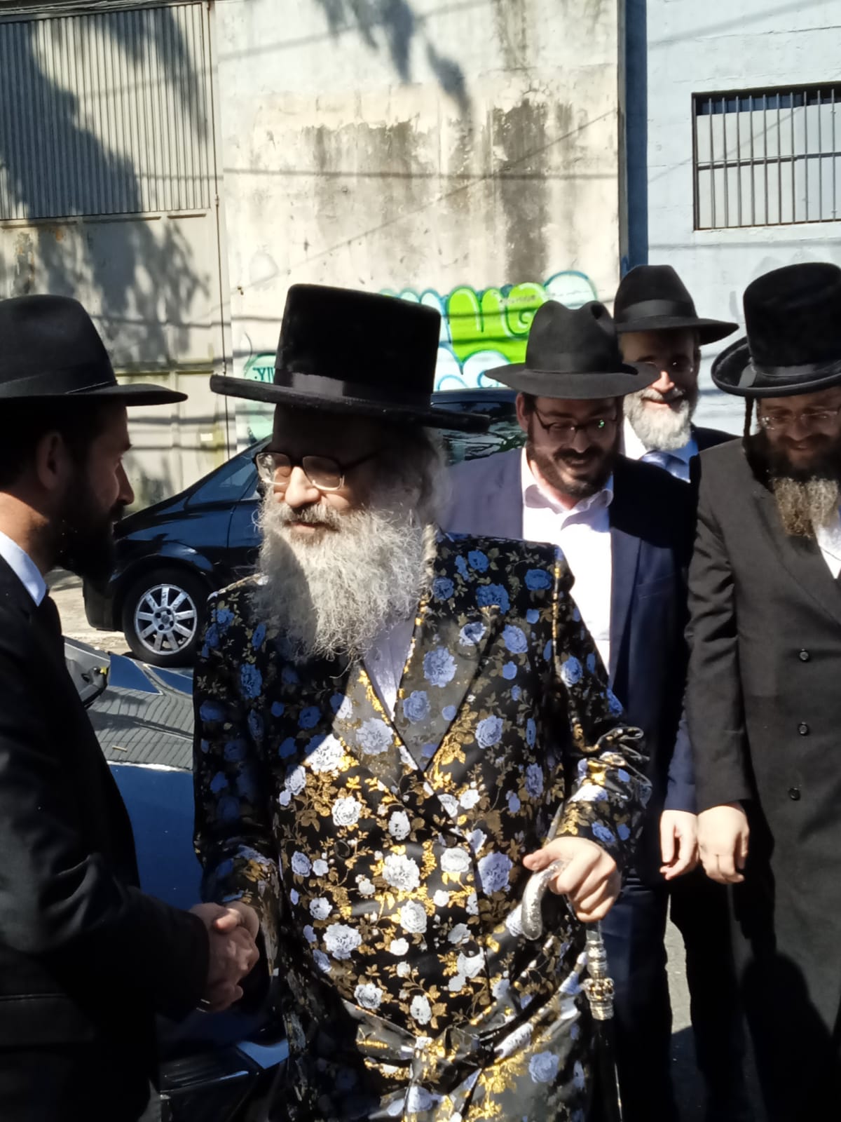 האדמו"ר מויז'ניץ בית שמש בביקור בברזיל