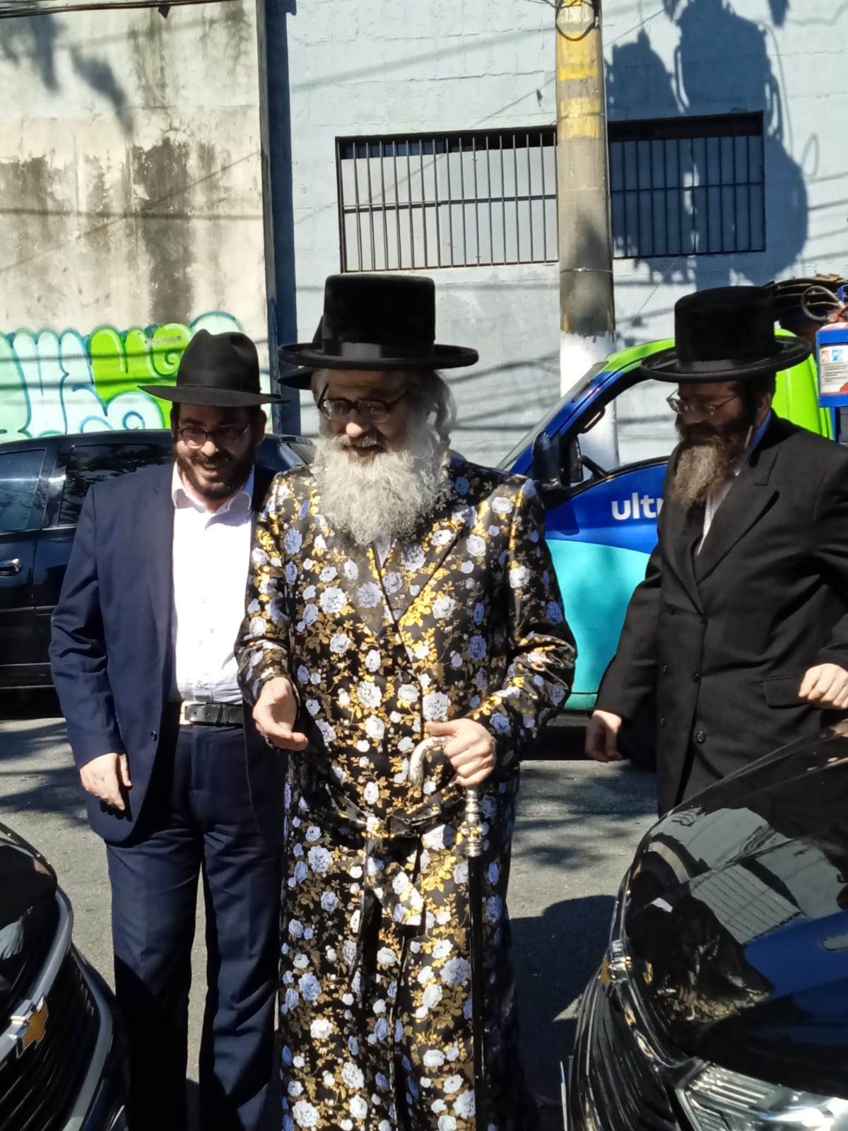 האדמו"ר מויז'ניץ בית שמש בביקור בברזיל