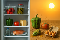 מזון בחום לעמות במקרר. מה גורם להבדל?