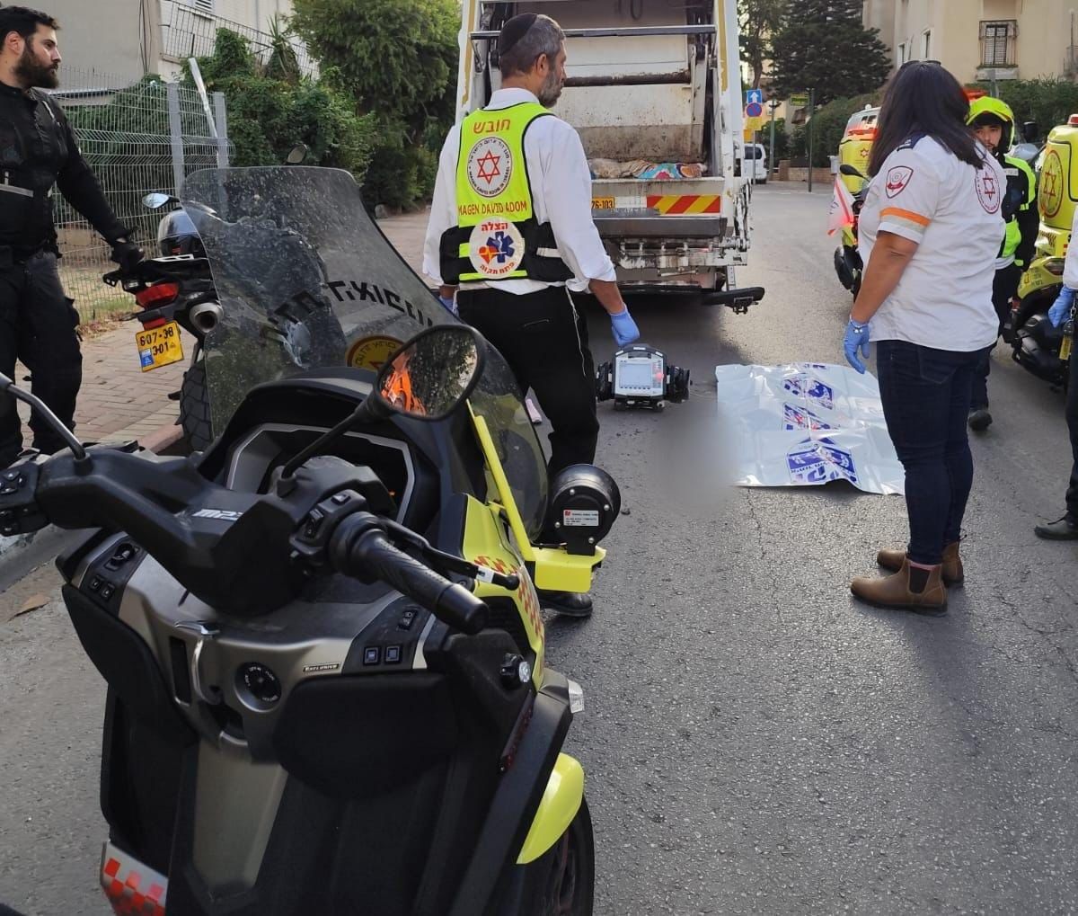 זירת התאונה הקטלנית