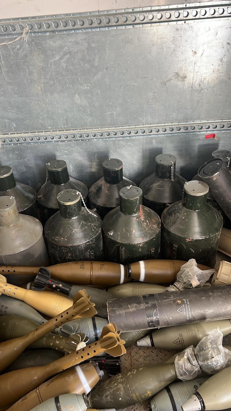 האמל"ח שנתפס בסוריה