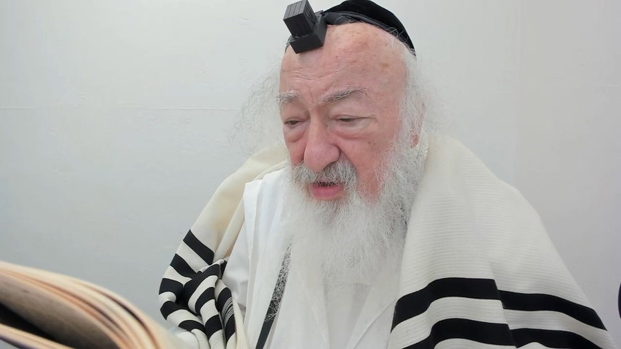 הרב יעקב דוד סטפנסקי בשיעור על מסכת בבא קמא