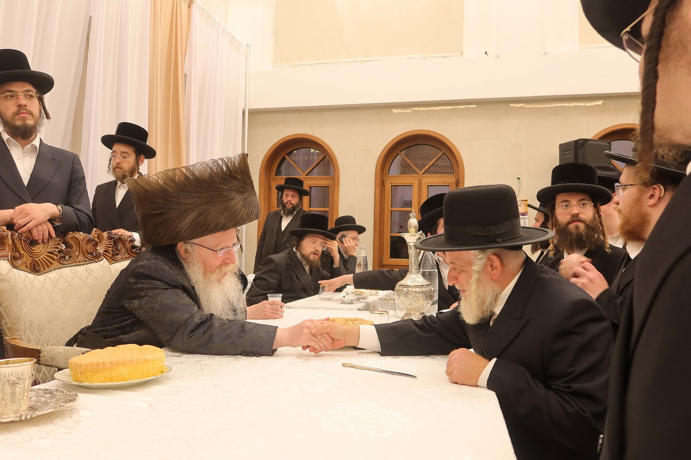 שמחת האירוסין בחצה"ק קרעטשניף ק"ג - קומרנא ב"ש