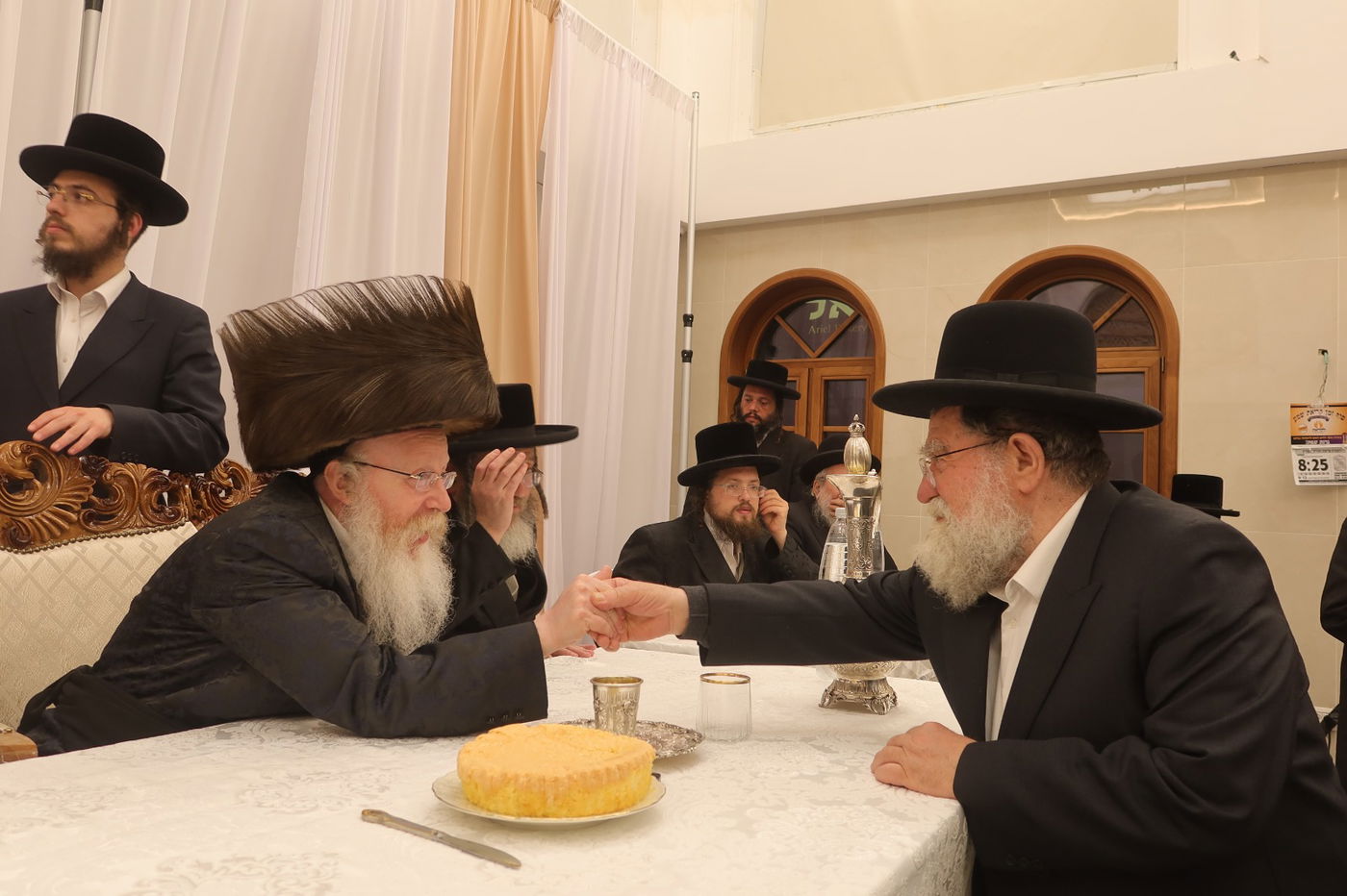 שמחת האירוסין בחצה"ק קרעטשניף ק"ג - קומרנא ב"ש