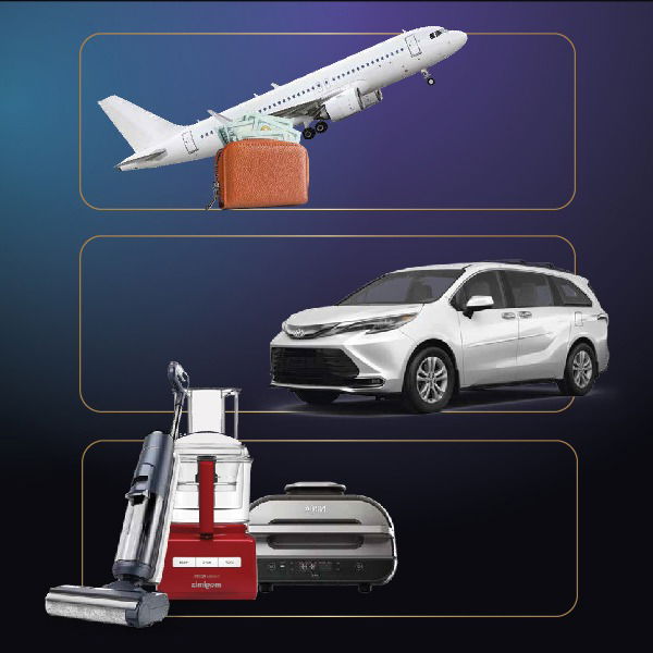 בין הפרסים: 100,000 שקלים במזומן, חופשה חלומית באירופה, רכב משפחתי לחופשת הקיץ, רהיטים לבית, תווי מזון, רהיטים לבית וערכת מוצרי חשמל