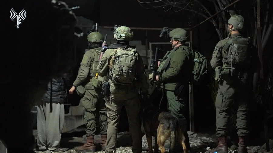 פעילות מבצעית של הצנחנים בסוריה