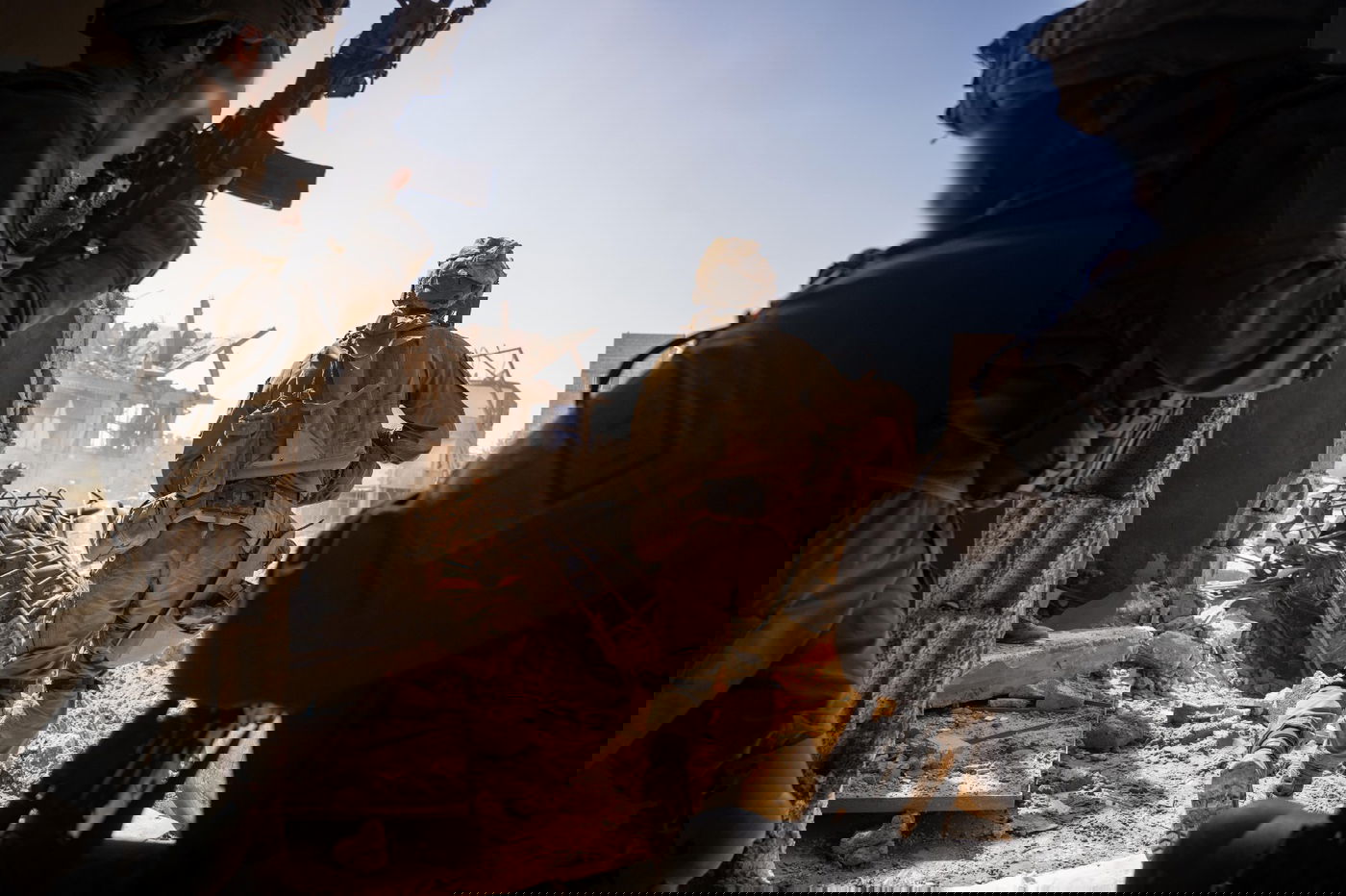 כוחות צה״ל פועלים בשטח הרצועה 