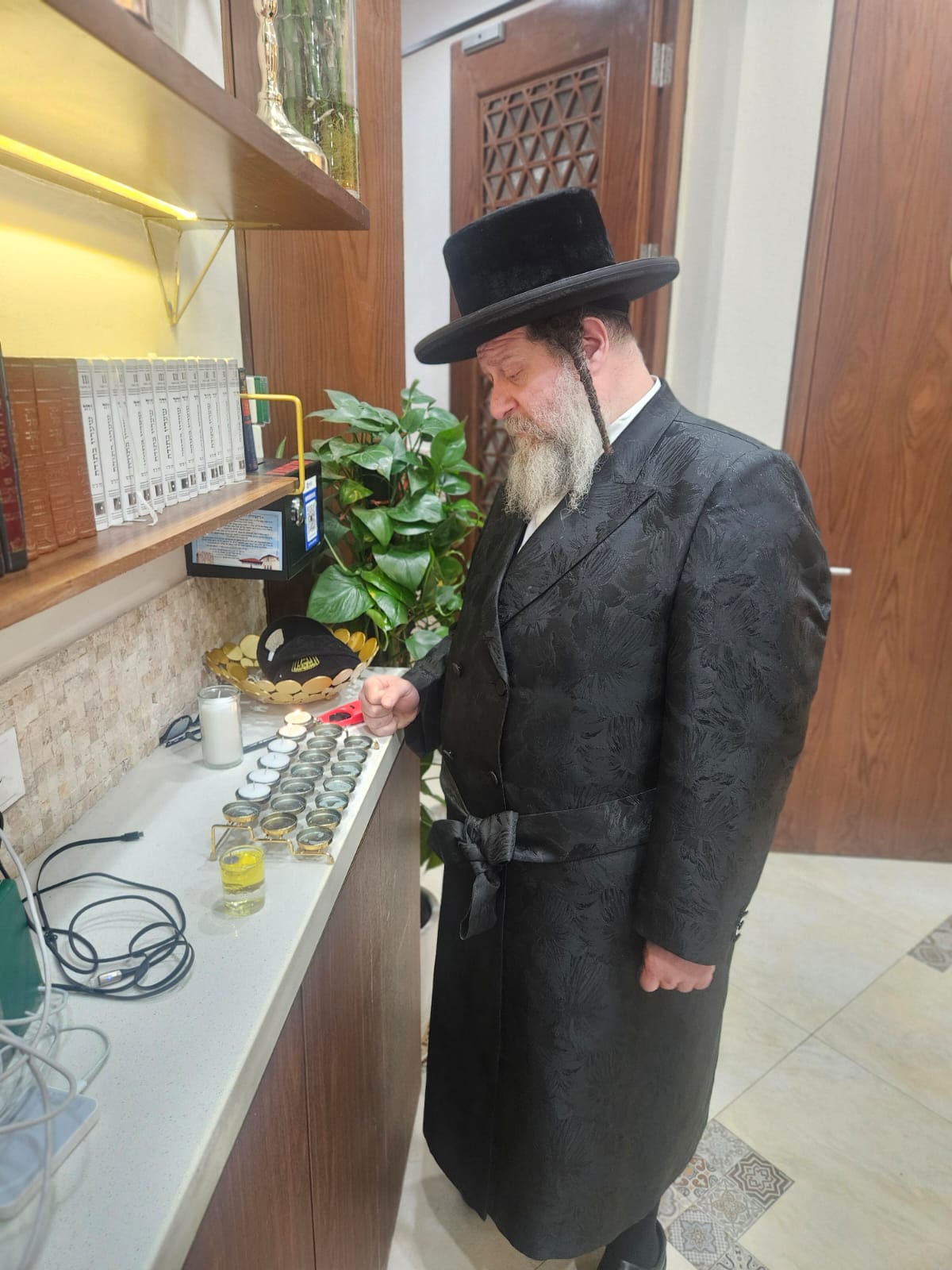 האדמו"ר משאץ אשדוד, בטיש הילולא בעיר שנחאי במדינת סין