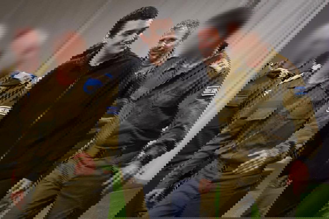 סמ״ר עידן אלכסנדר במפגש המרגש עם משפחתו