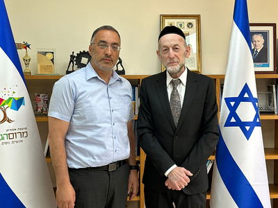 ראש מועצת מרום הגליל עם מקלב, היום