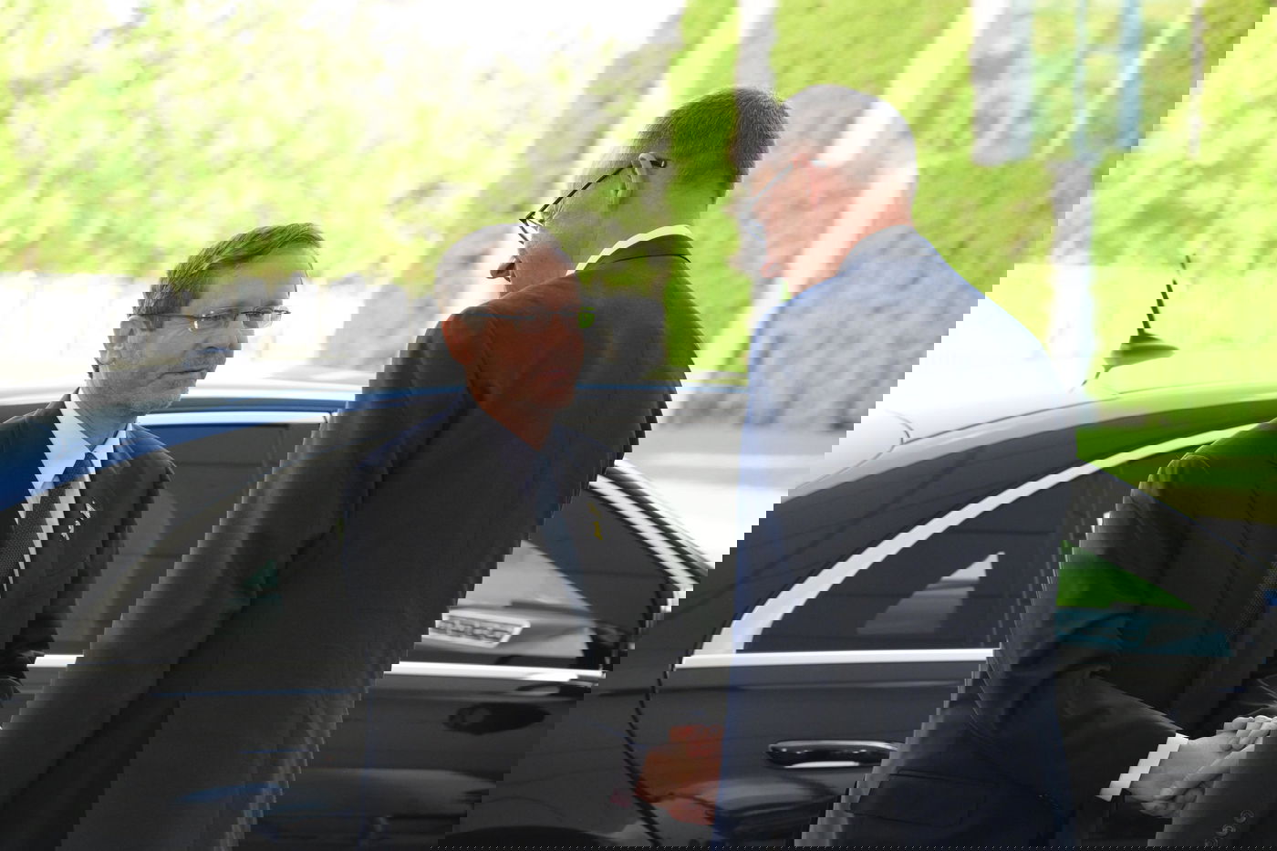 נשיא המדינה יצחק הרצוג הפגישתו עם קנצלר גרמניה החדש פרידריך מרץ