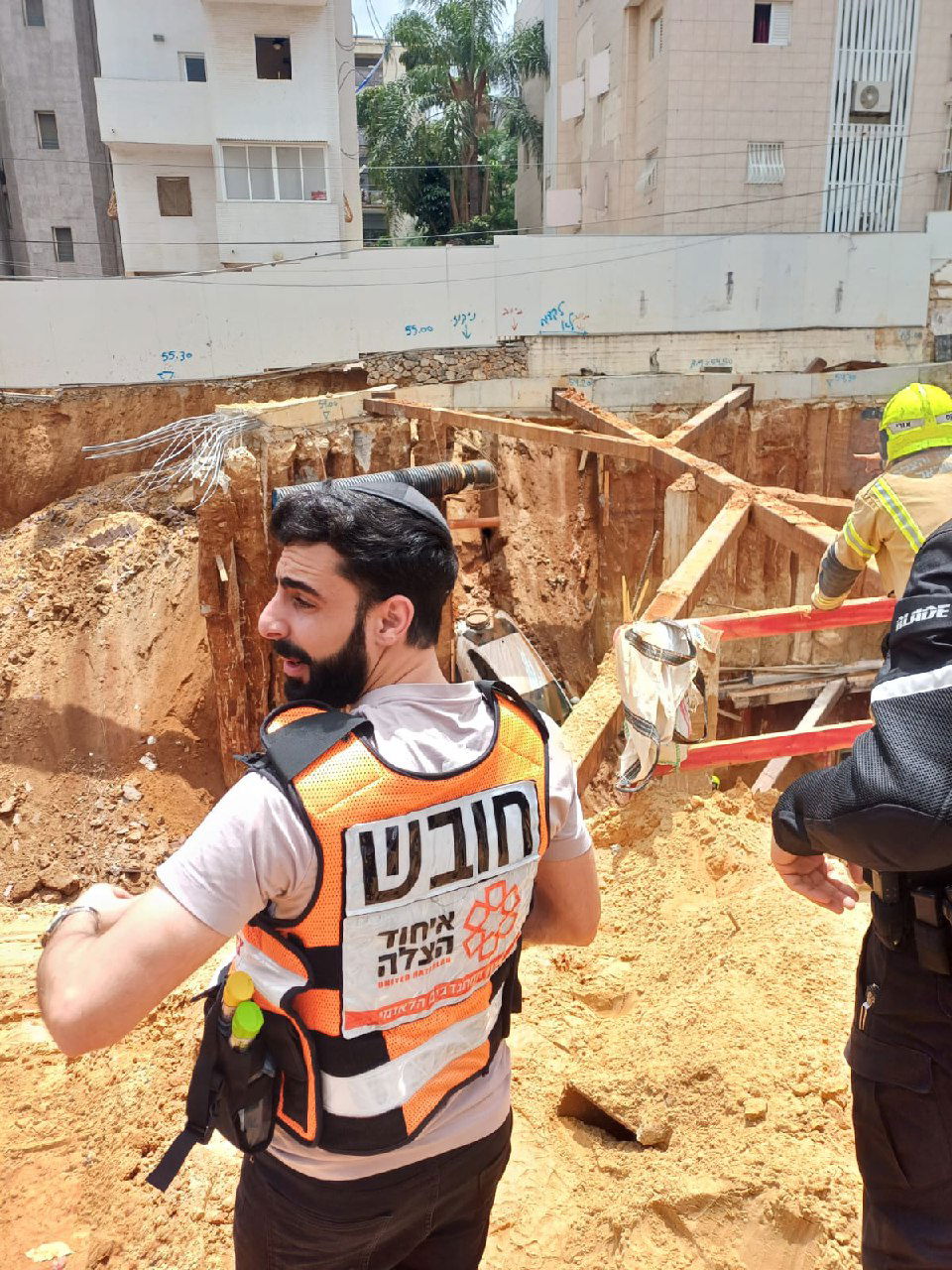 זירת הקריסה ברמת גן