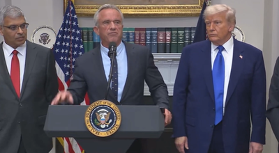 טראמפ בהכרזה, היום