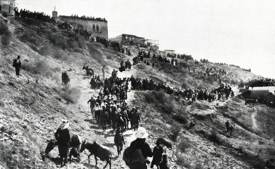 ל"ג בעומר - הדרך מצפת למריון - שנות 20