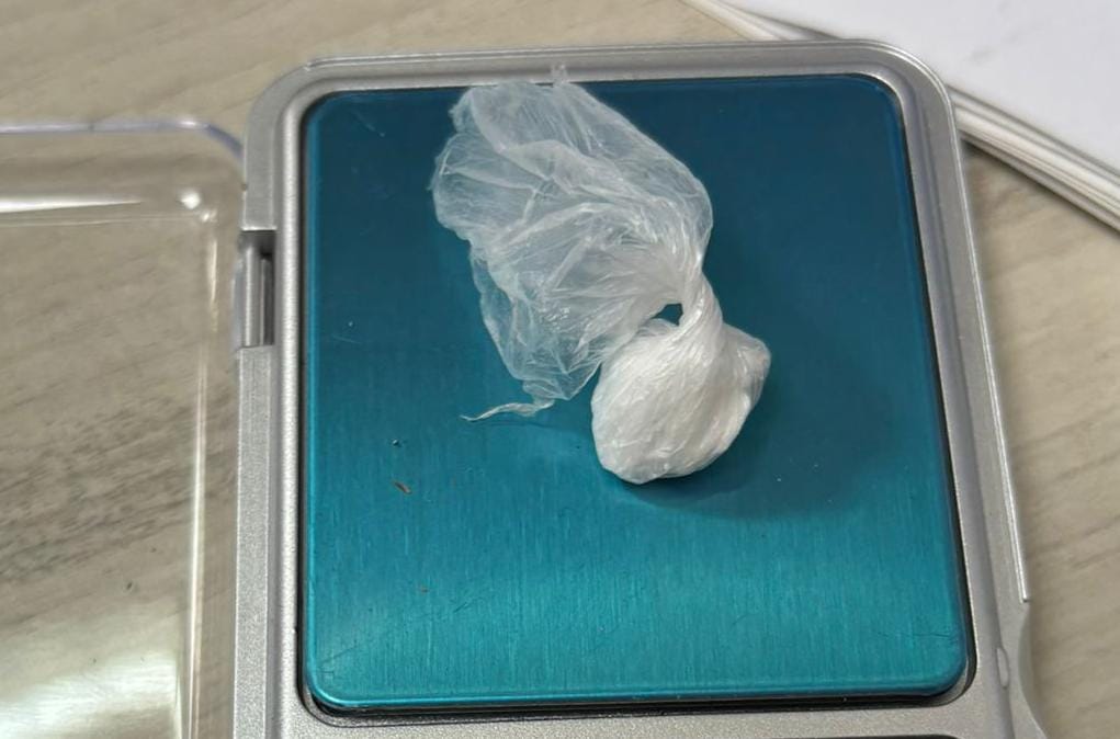 החומר החשוד כסם שנתפס