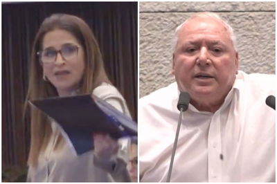 אמסלם: "תפסיקי לקרקר" | מירב בן ארי: "תפסיק לדבר אליי ככה"