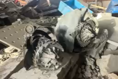 העזתים מציגים: זה "הכטב"מ המתאבד" שהתפוצץ בבית החולים בחאן יונס