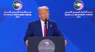 טראמפ בסעודיה: "פועלים לסיום המלחמה הנוראית הזו, נשחרר חטופים נוספים" 