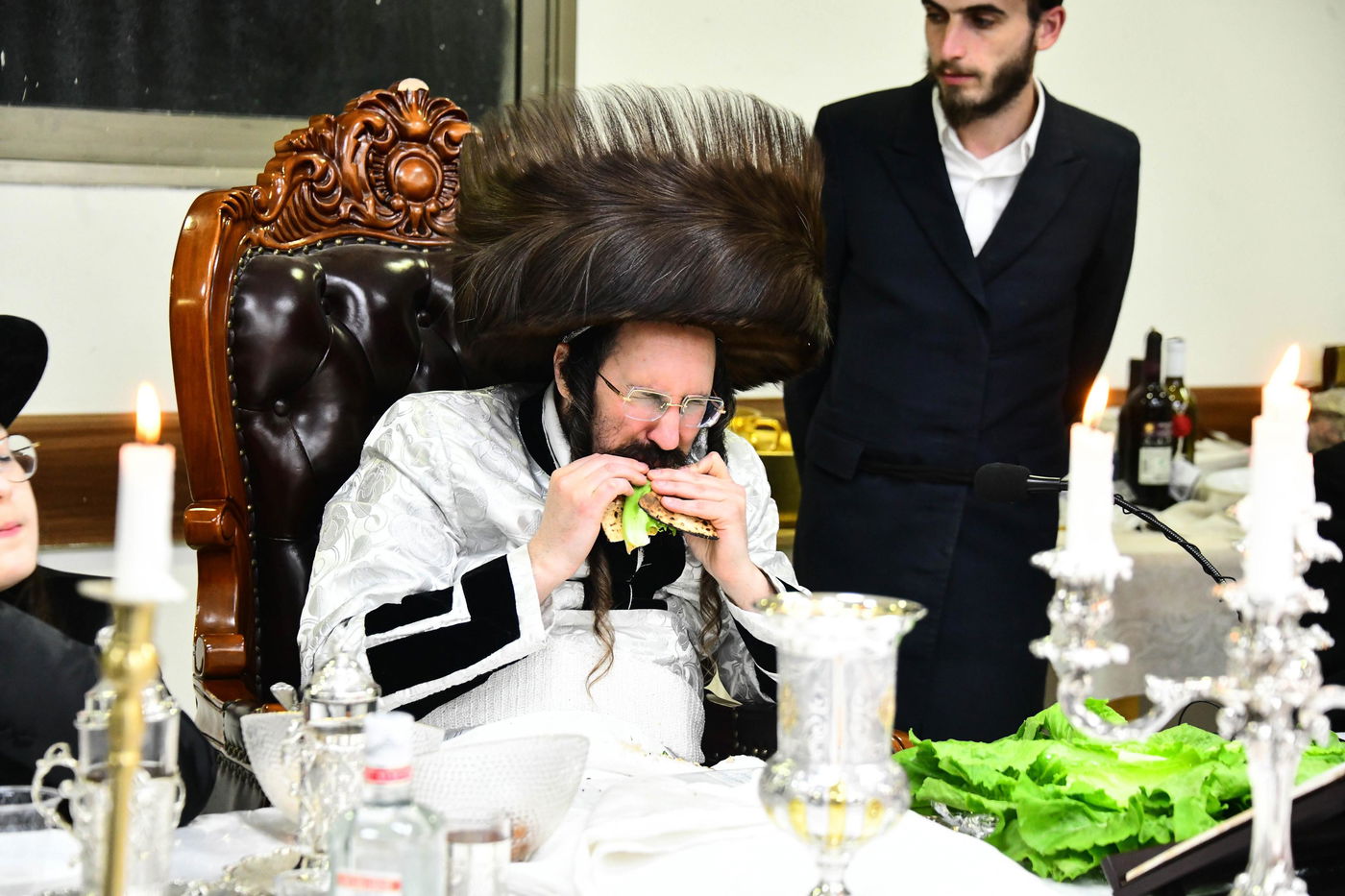 פסח שני בחצה"ק מעז'בוז