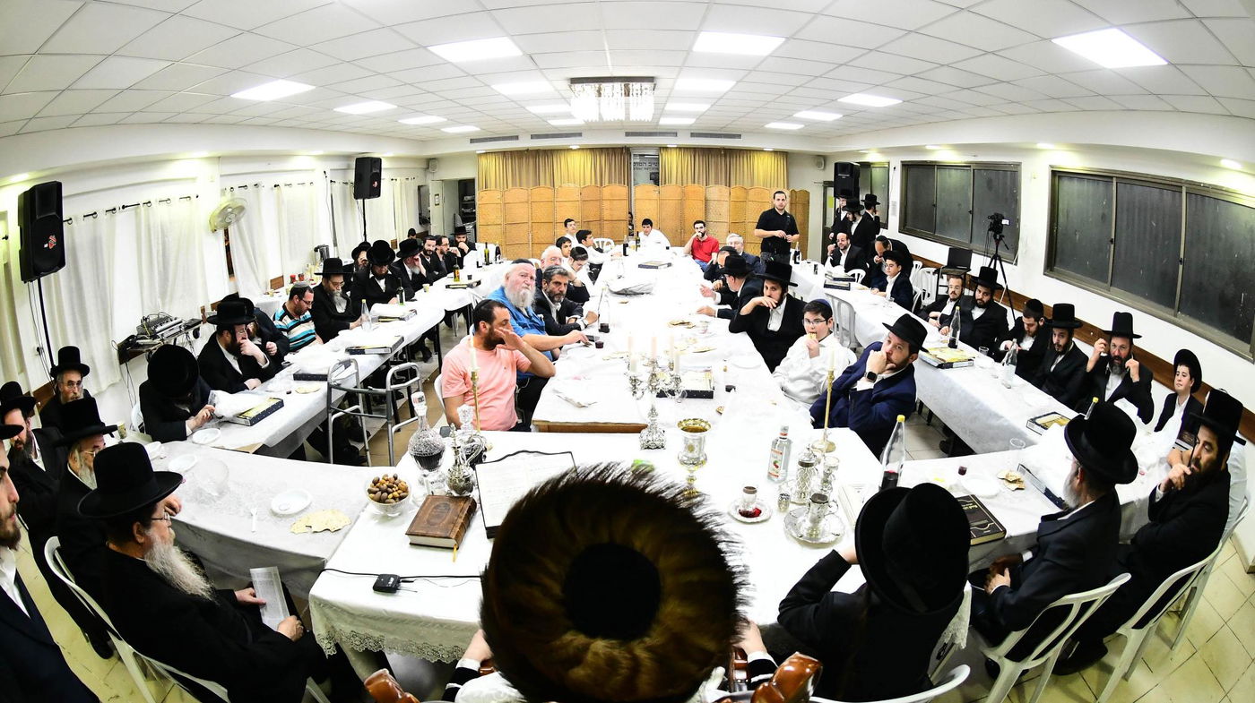 פסח שני בחצה"ק מעז'בוז