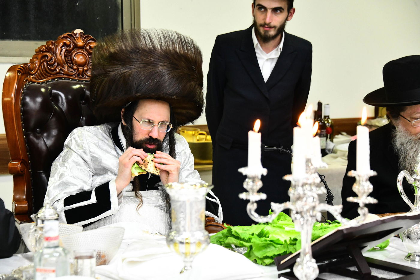 פסח שני בחצה"ק מעז'בוז