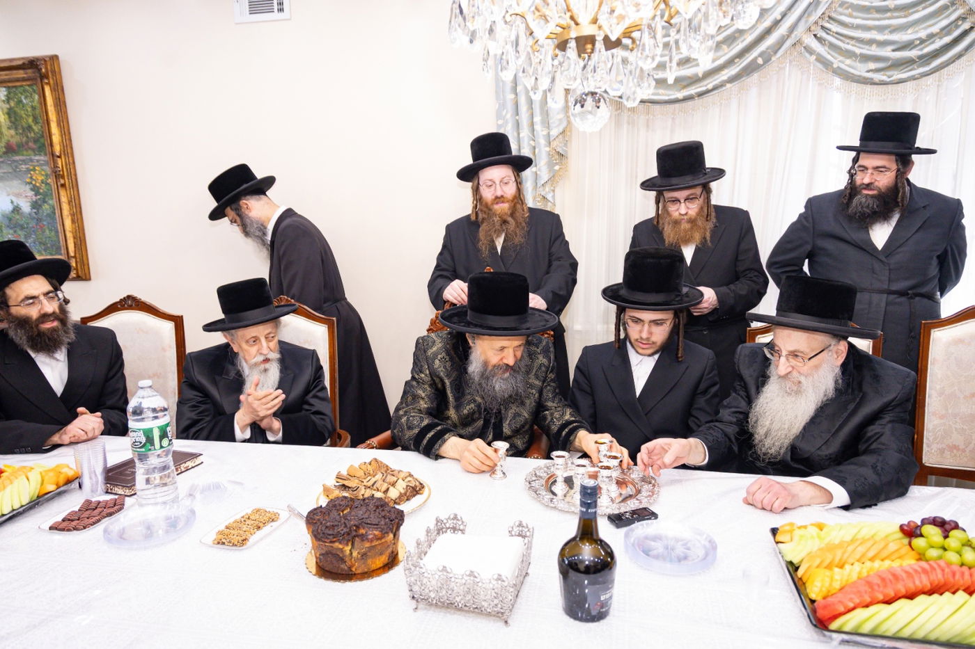 שמחת האירוסין לנכדת האדמו"ר מבאבוב - 45