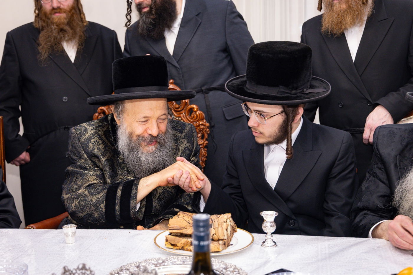 שמחת האירוסין לנכדת האדמו"ר מבאבוב - 45