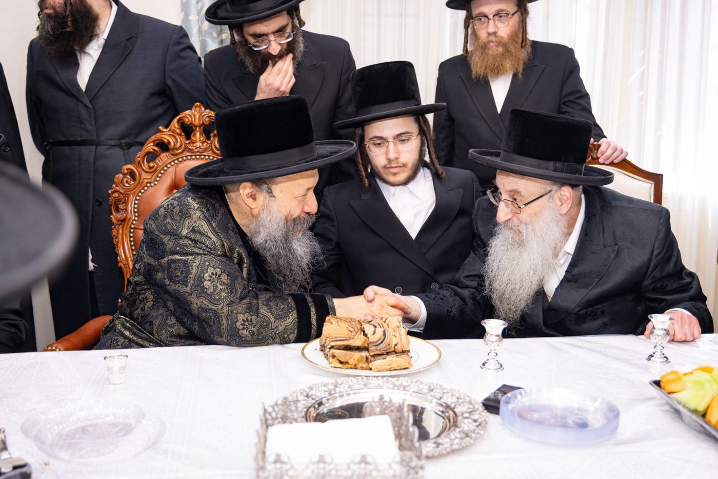 שמחת האירוסין לנכדת האדמו"ר מבאבוב - 45