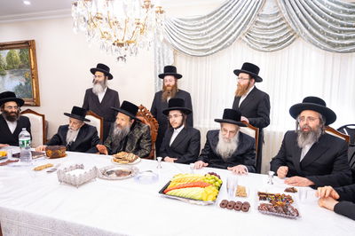 שמחת האירוסין לנכדת האדמו"ר מבאבוב - 45