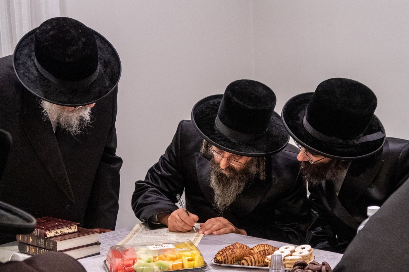 שמחת האירוסין לנכדת האדמו"ר מבאבוב - 45