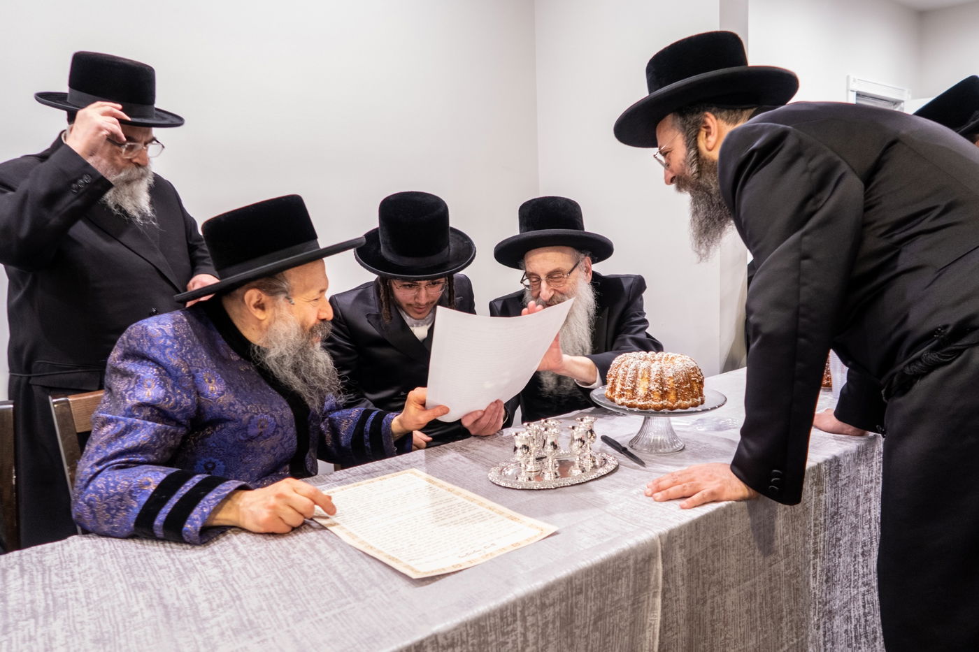 שמחת האירוסין לנכדת האדמו"ר מבאבוב - 45