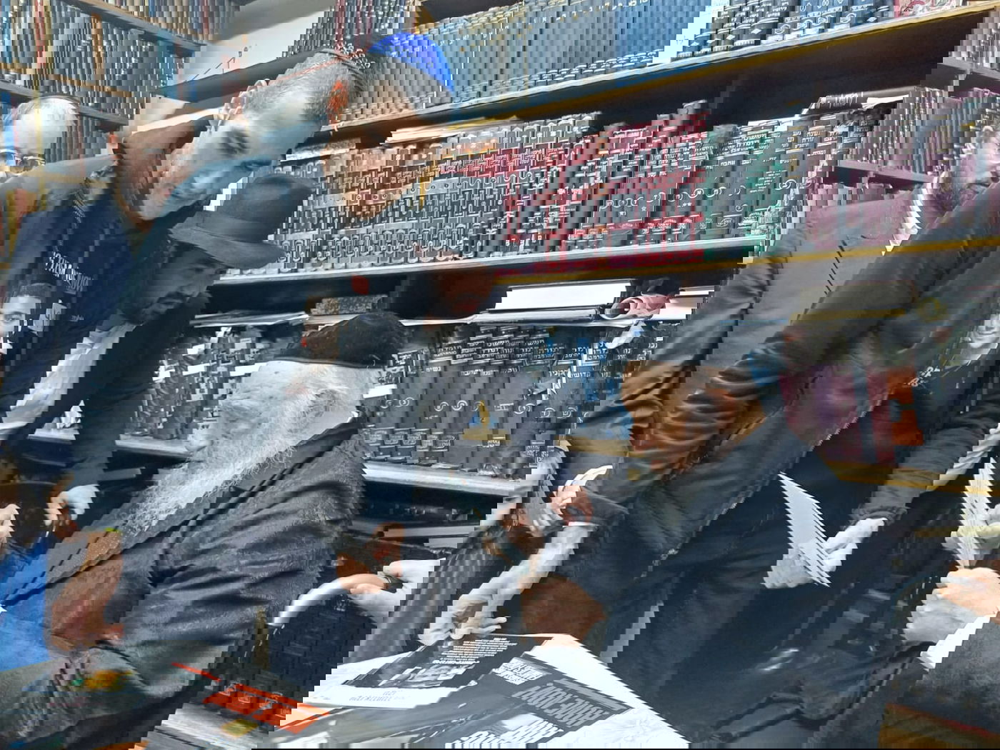 עם הגרב"ד פוברסקי