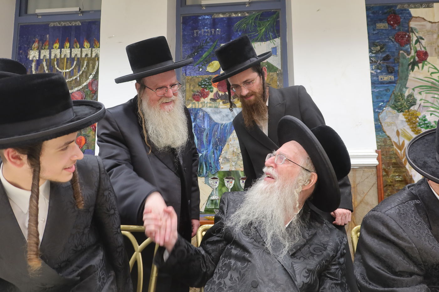 שמחת בית קריית צאנז ירושלים - מאקווא אשדוד -דעעש -ספינקא סוליצא