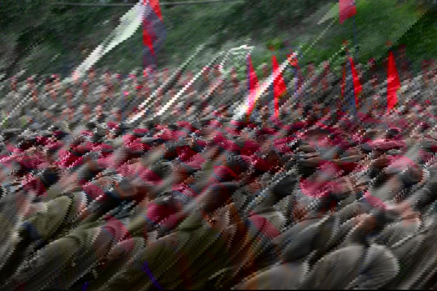 טקס חילופי מפקד חטיבת הצנחנים