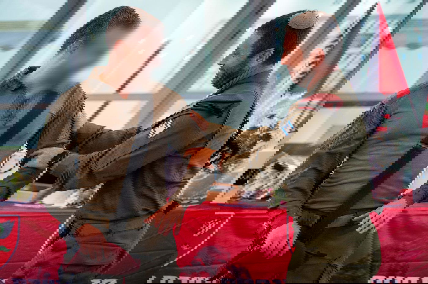 טקס חילופי מפקד חטיבת הצנחנים