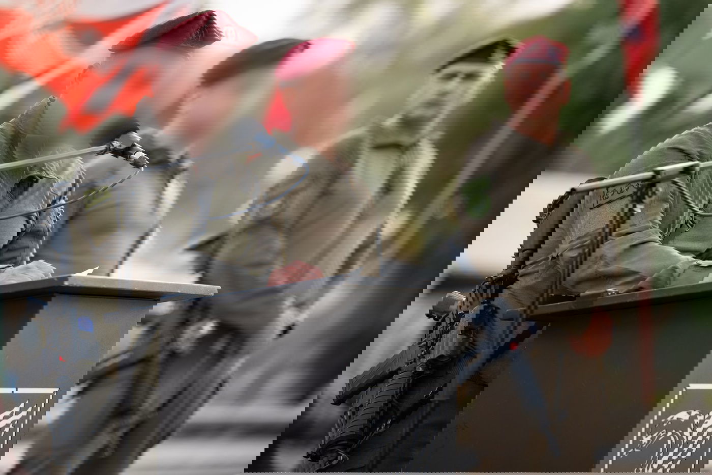 טקס חילופי מפקד חטיבת הצנחנים