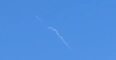 בפעם השלישית ביממה: צה"ל יירט טיל בליסטי ששוגר מתימן לישראל