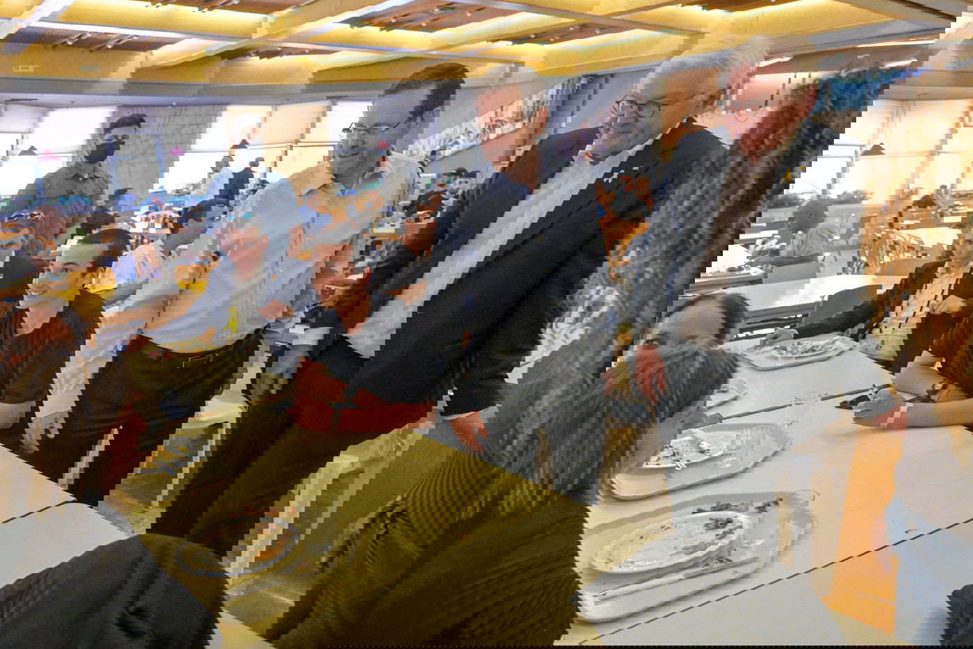 הרצוג ונשיא גרמניה בביקור בבארי