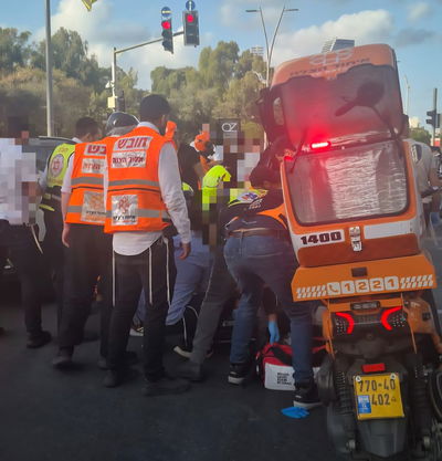 זירת התאונה