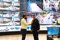 מאות מצלמות, אלפי שוטרים: כך פועל מרכז השליטה של המשטרה במירון | הצצה נדירה