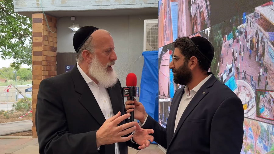 פרויקטור ההילולא יוסי דייטש בריאיון
