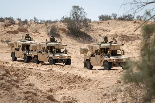 אימונים בזרוע היבשה