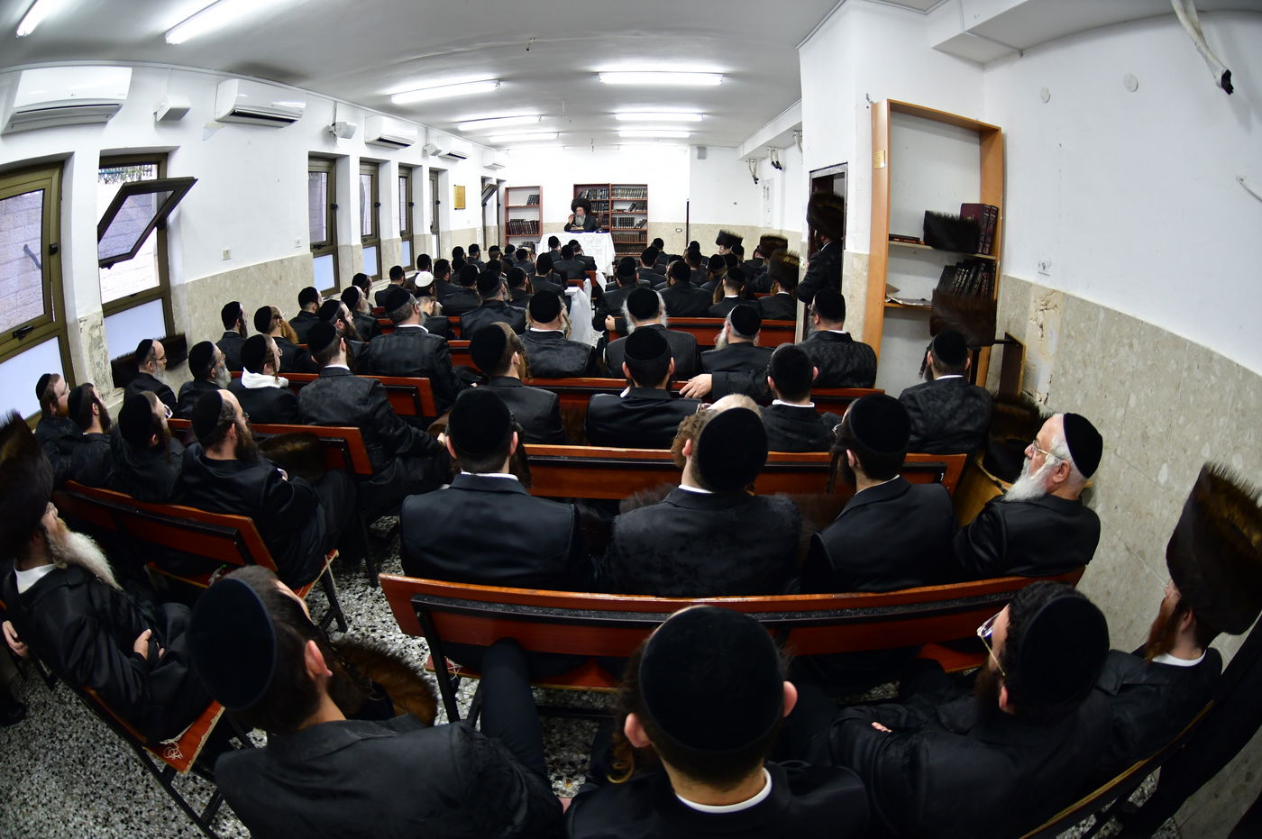 האדמו"ר משבט הלוי בשבת התאחדות בטלז סטון